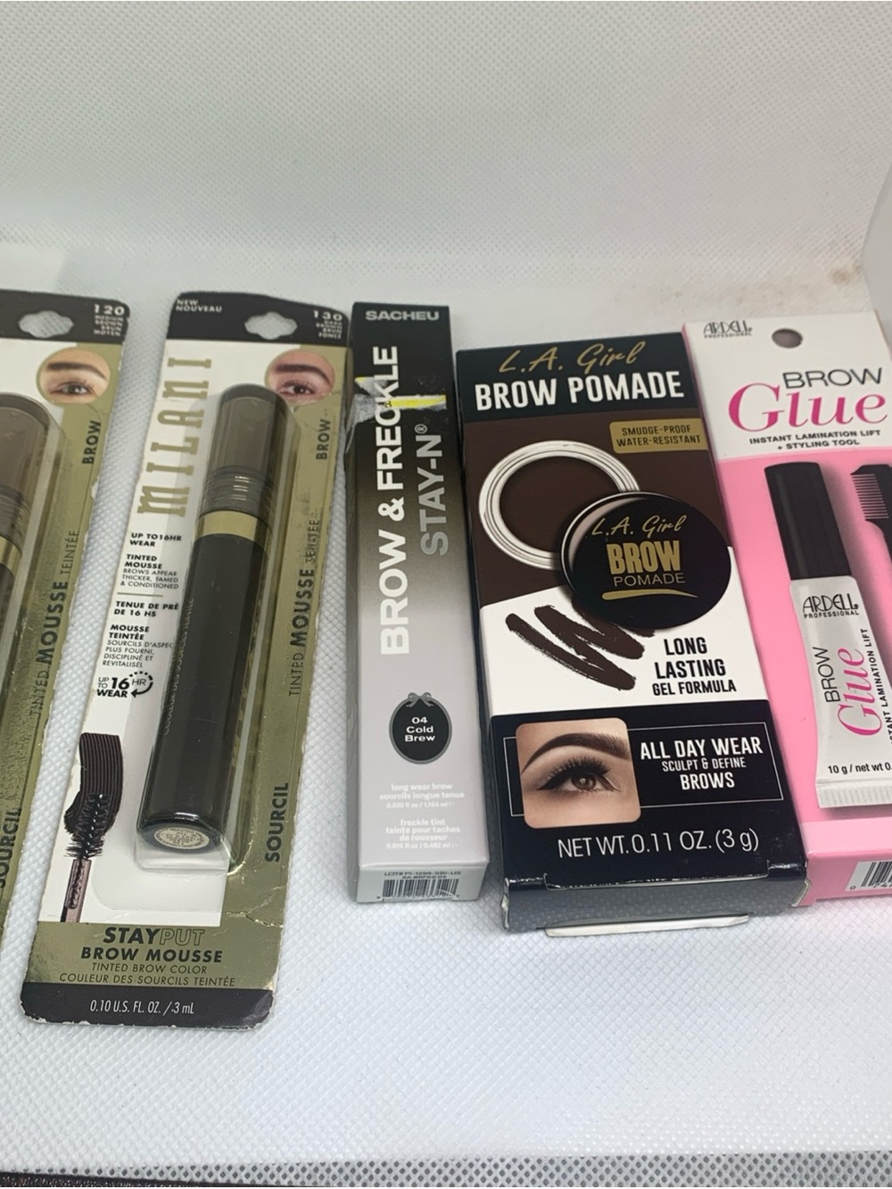 5 Piece Eyebrow Bundle. Brown. NIB